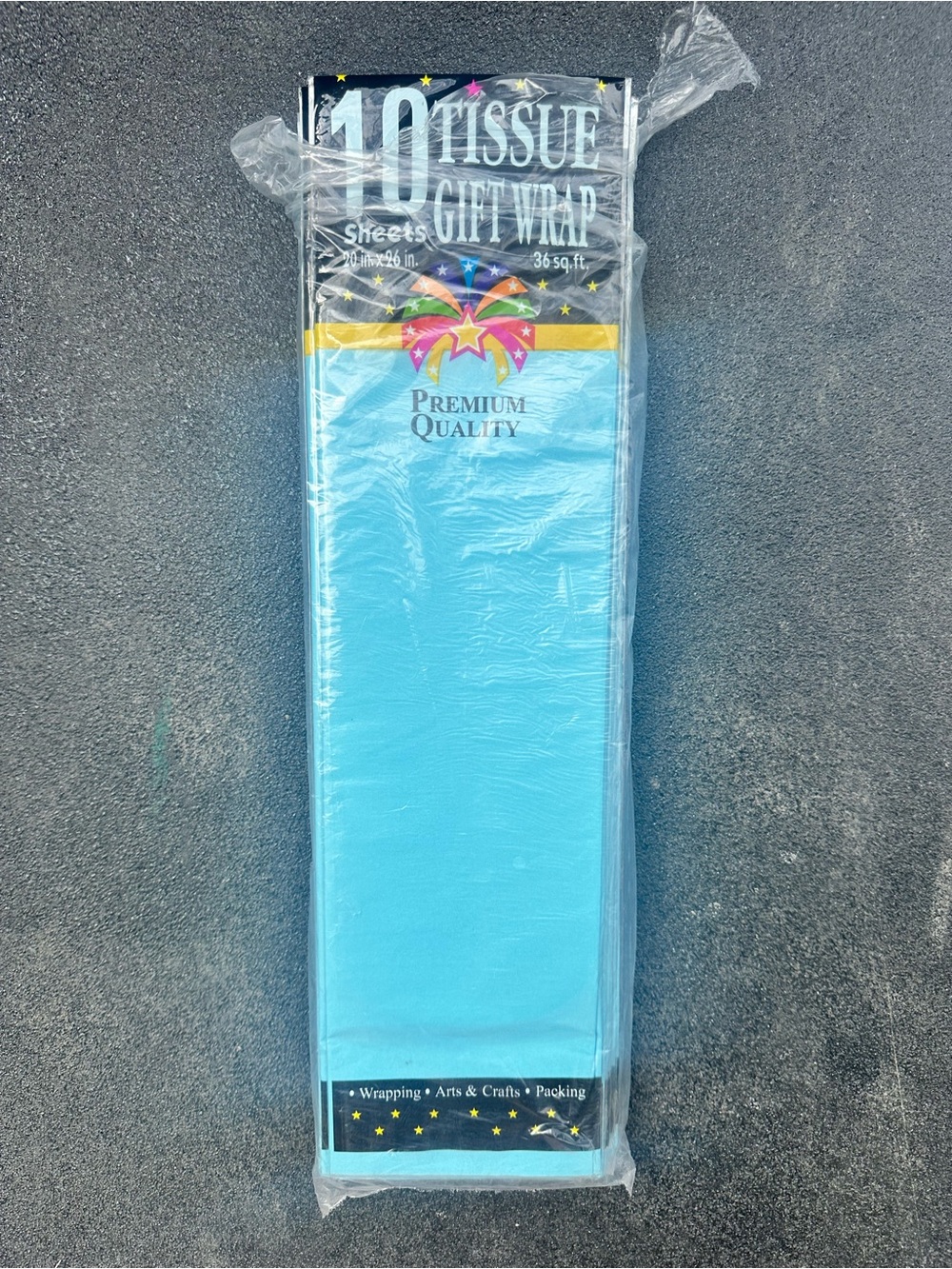 12 Packs (120 Sheets Total) – Choose Pink or Blue
